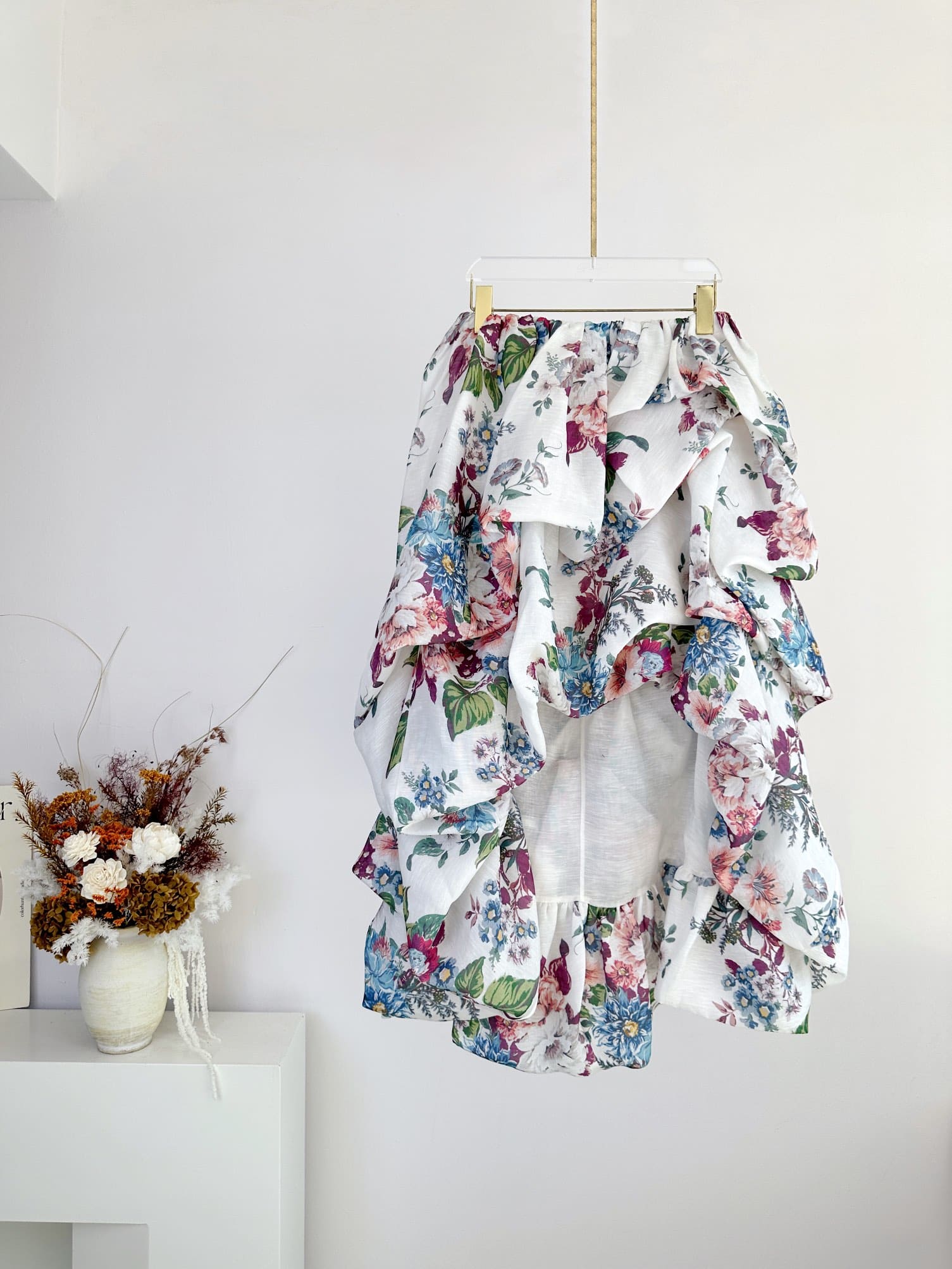 CHÂN VÁY ZIMMERMANN Flower Vintage High Classy