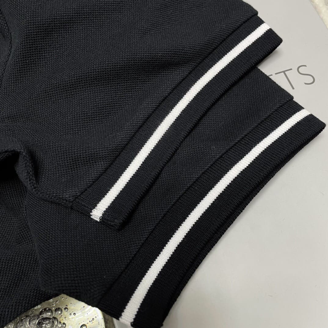 ÁO DIOR POLO SHIRT MÀU ĐEN UNISEX