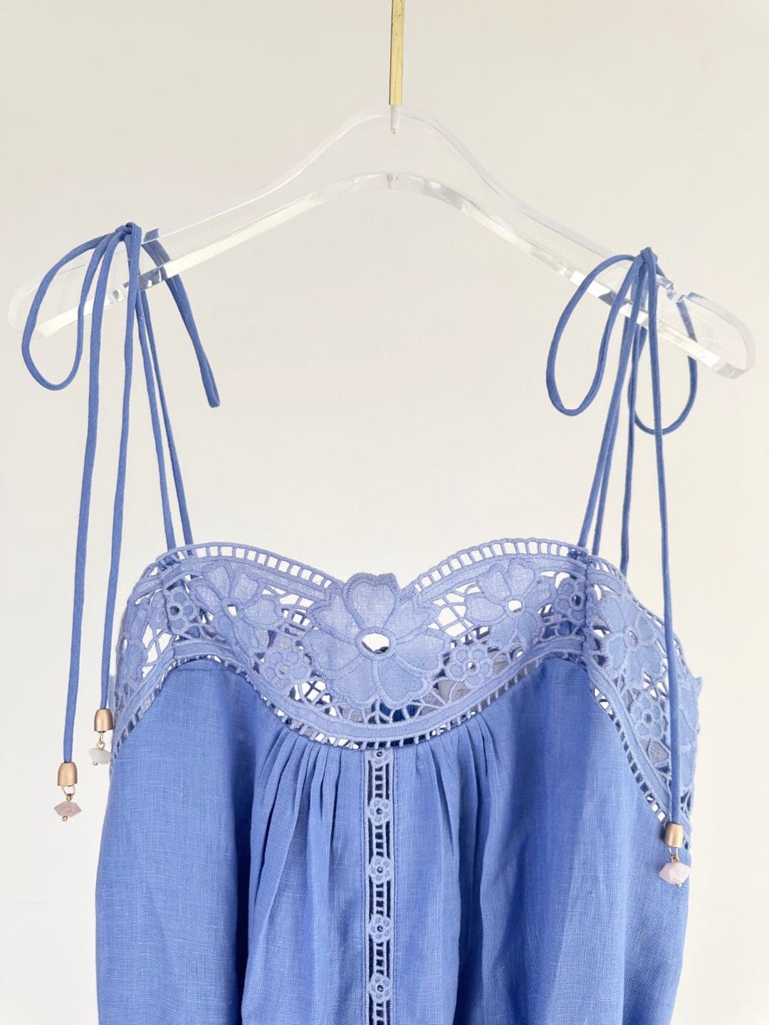 VÁY ZIMMERMANN All Blue Vintage Dress High Classy