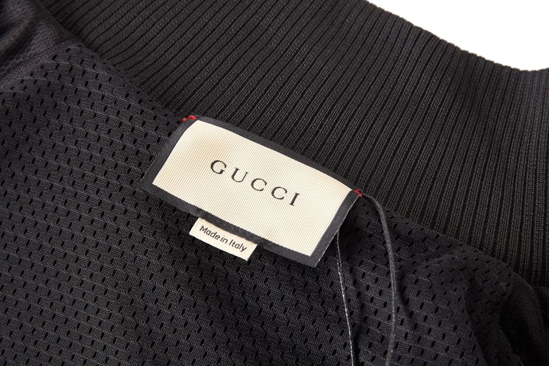 ÁO GUCCI GG Zip Black Coat