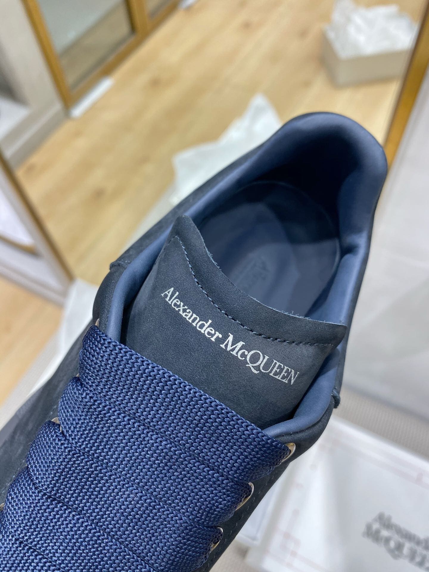 GIÀY ALEXANDER MCQUEEN SNEAKERS SHOES AAA UNISEX NAM VÀ NỮ DA BÊ HẢO HẠNG