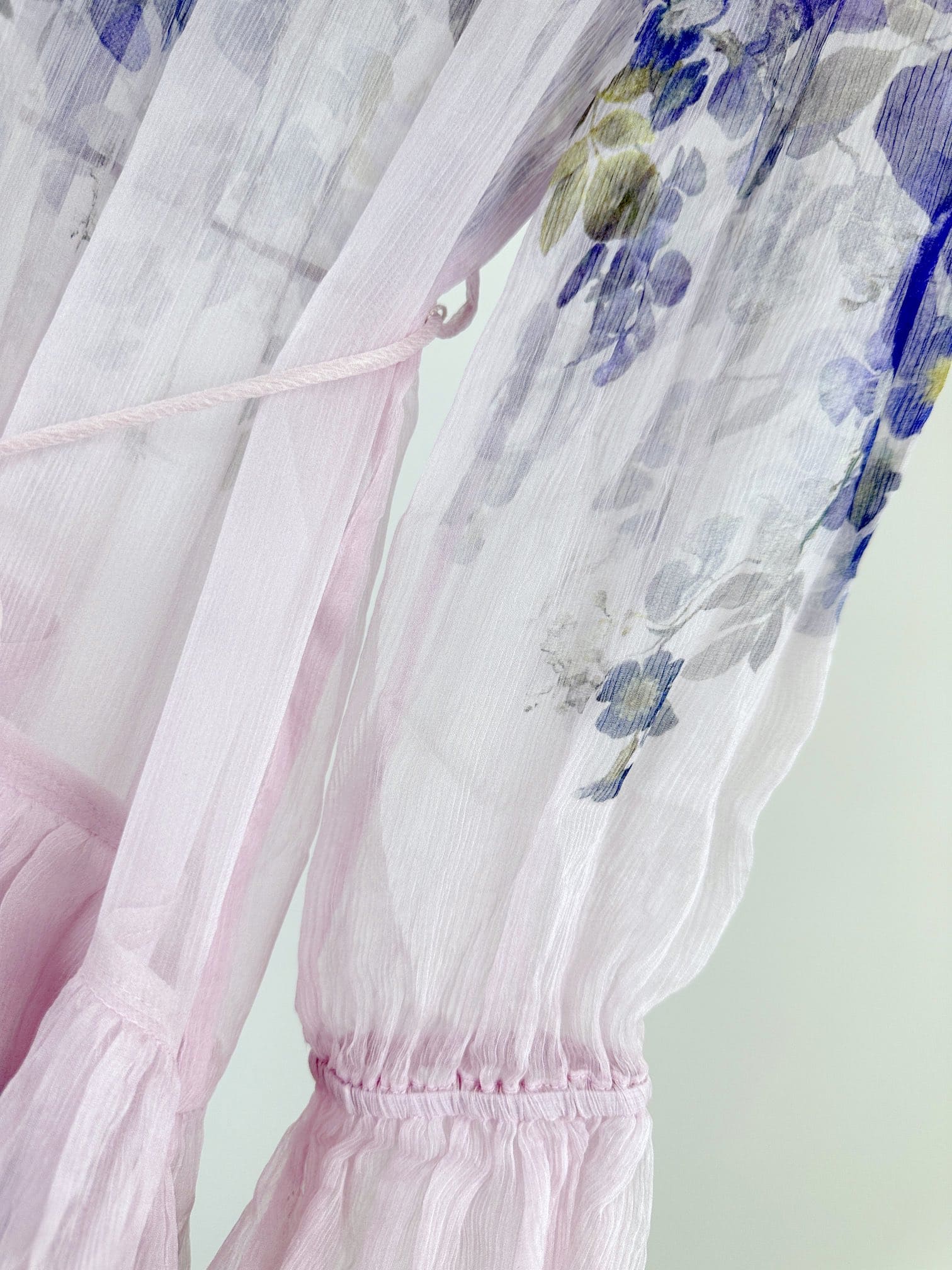 VÁY ZIMMERMANN Vintage Flower Purple Long Dress High Classy