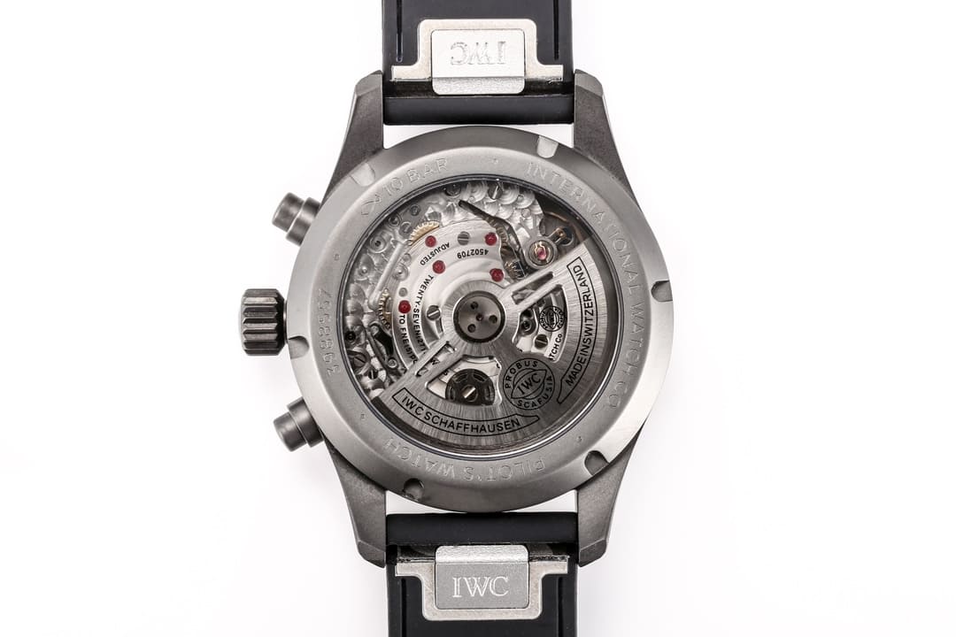 Đồng hồ IWC SCHAFFHAUSEN AMG BLACK Automatic mặt số màu xám