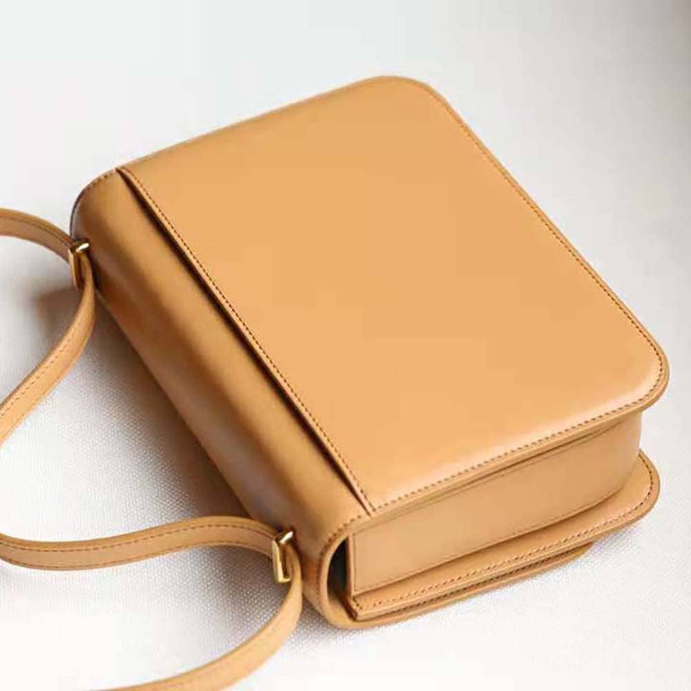 TÚI LOEWE Goya bằng da bê lụa màu nâu