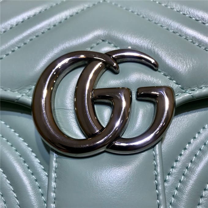 TÚI Gucci GG marmont mini top handle bag mint Top Quality