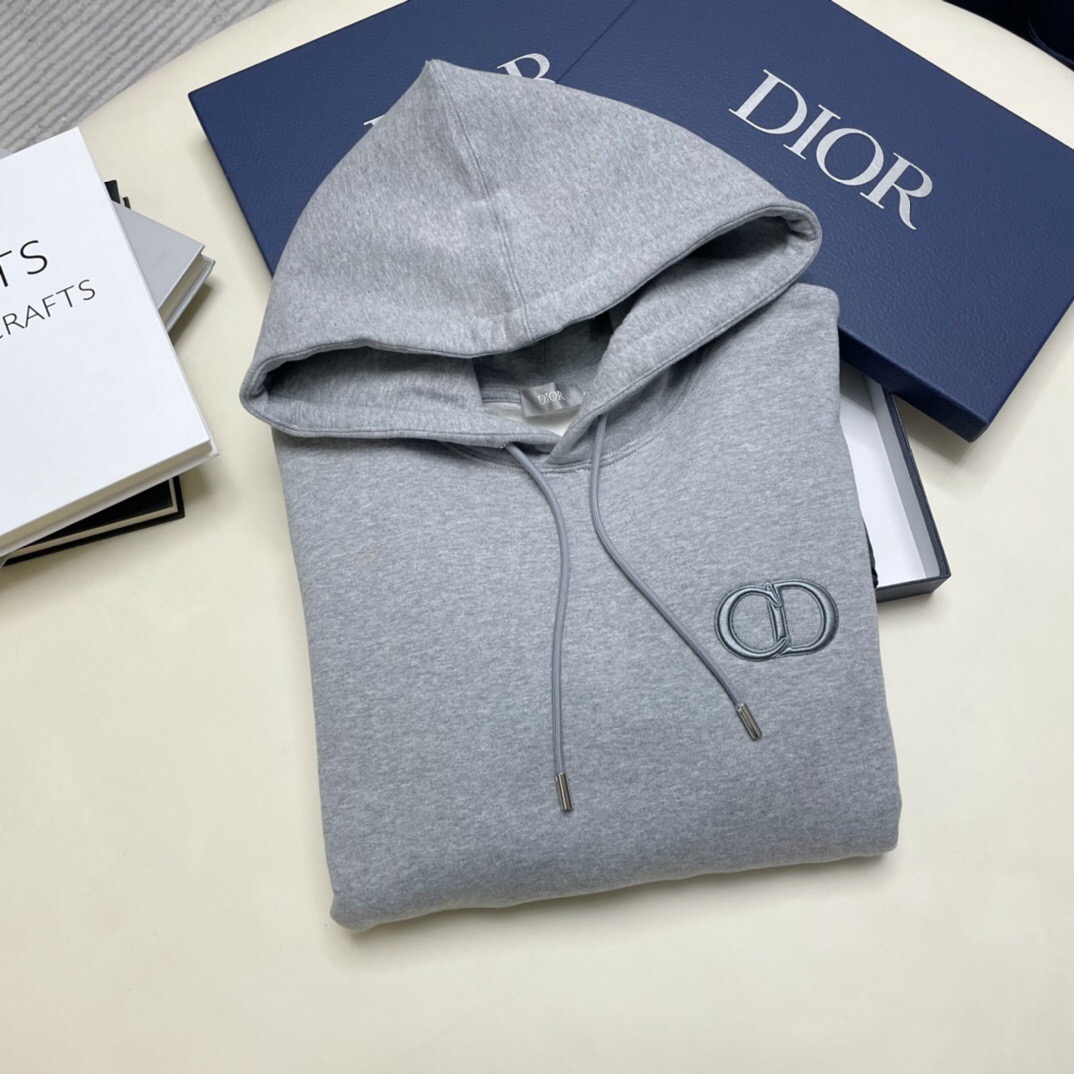 ÁO CHRISTIAN DIOR CD LOGO HOODIE SWEATSHIRT