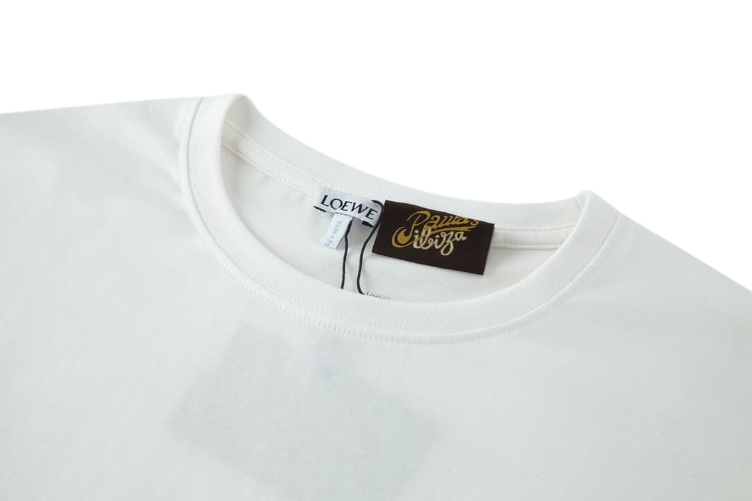 ÁO LOEWE T SHIRT MÀU TRẮNG UNISEX