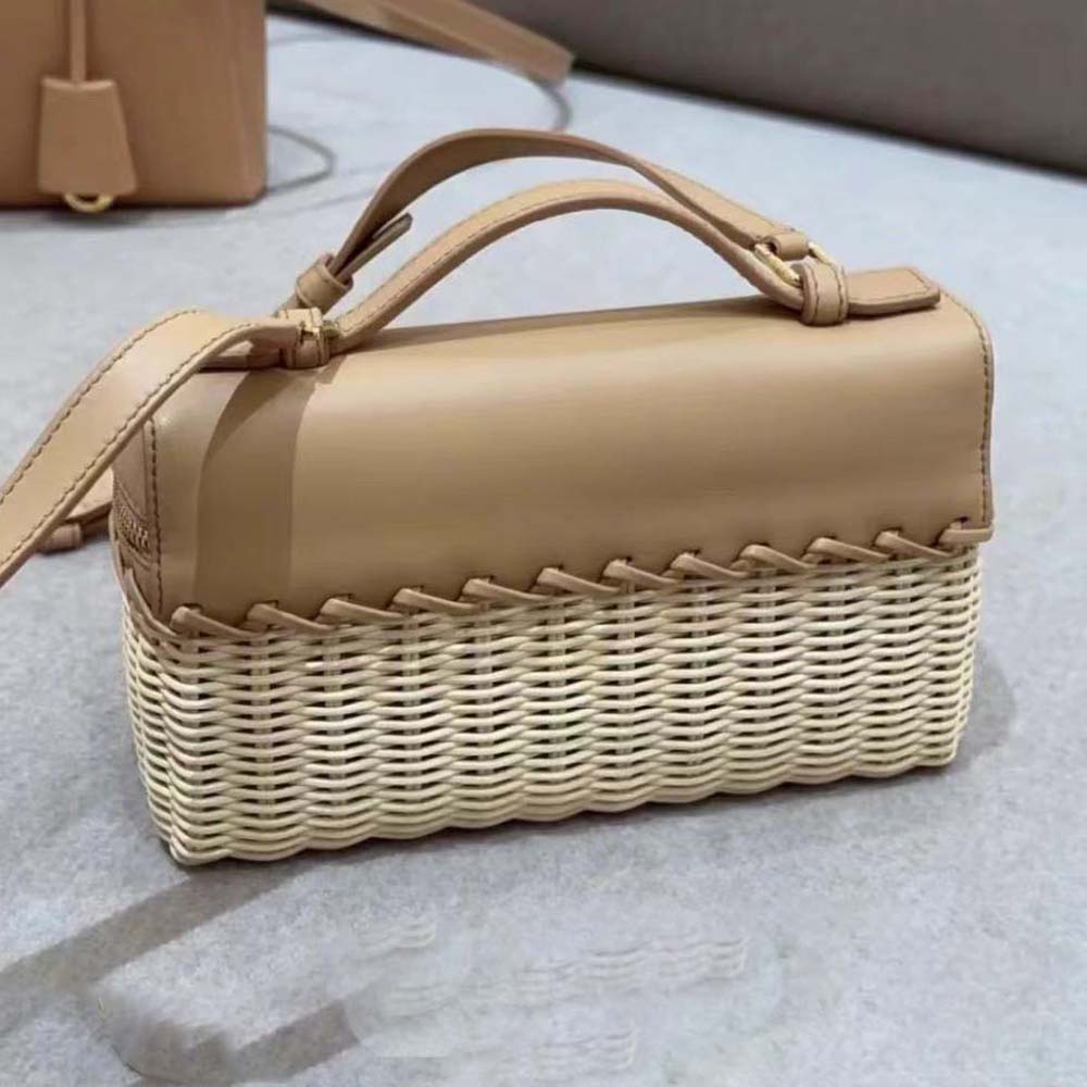 TÚI LORO PIANA Women Extra Pocket L19 East-West Wicker