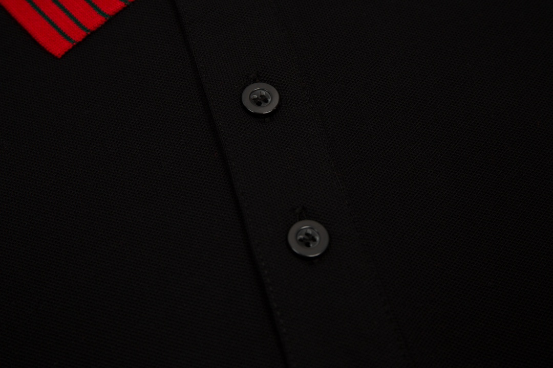ÁO GUCCI Collar Logo Polo-Shirt