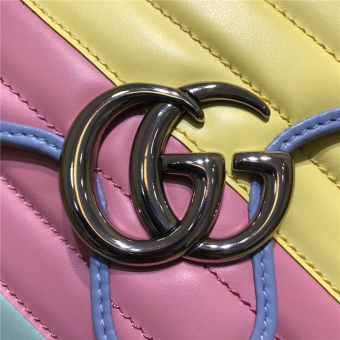 TÚI Gucci GG marmont mini top handle bag multicolor Top Quality