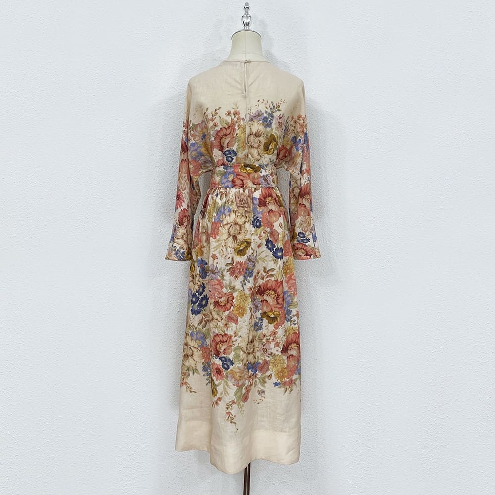 VÁY ZIMMERMANN Flower Vintage Dress High Classy