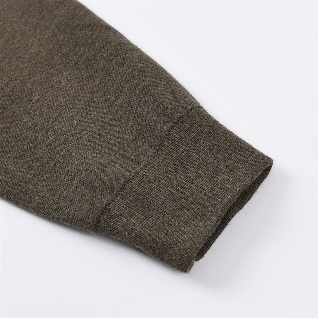 ÁO HERMES Cashmere Brown Sweater