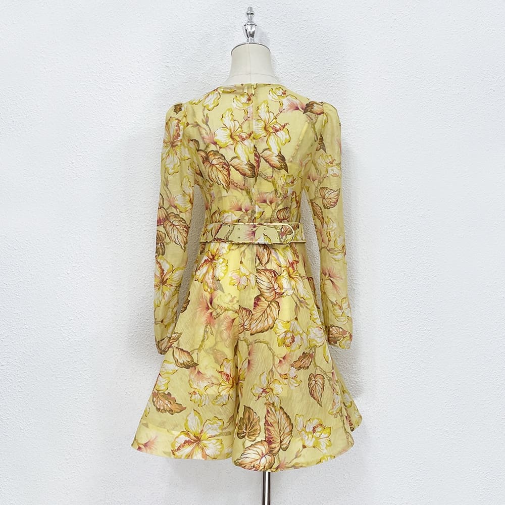 VÁY ZIMMERMANN Flower Vintage Dress High Classy
