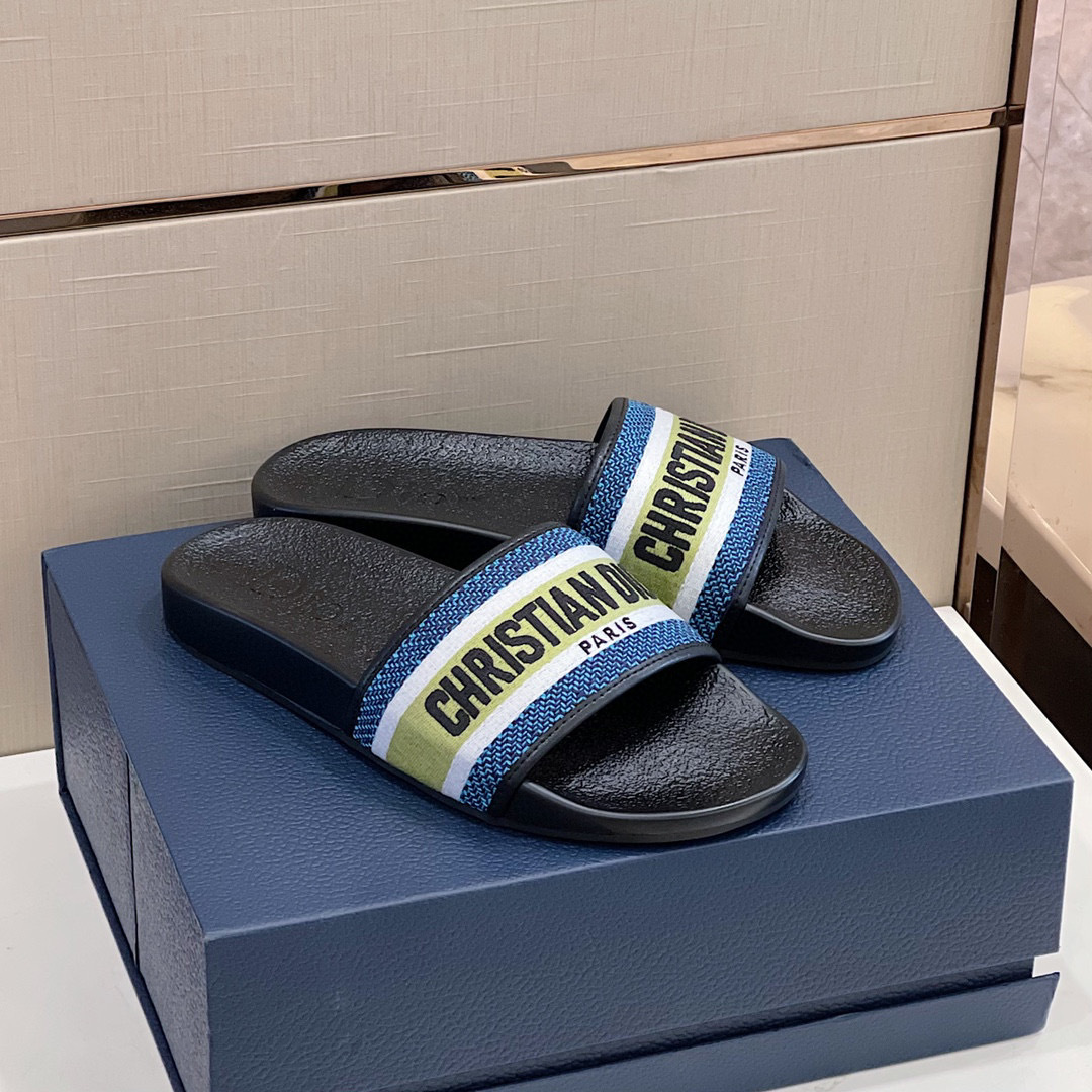 DÉP DIOR OBLIQUE MAN SLIPPER