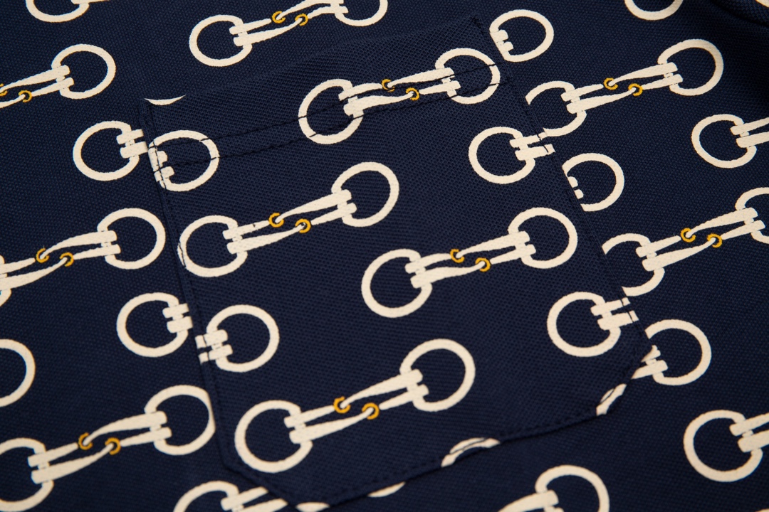 ÁO GUCCI  Horsebit Polo-Shirt