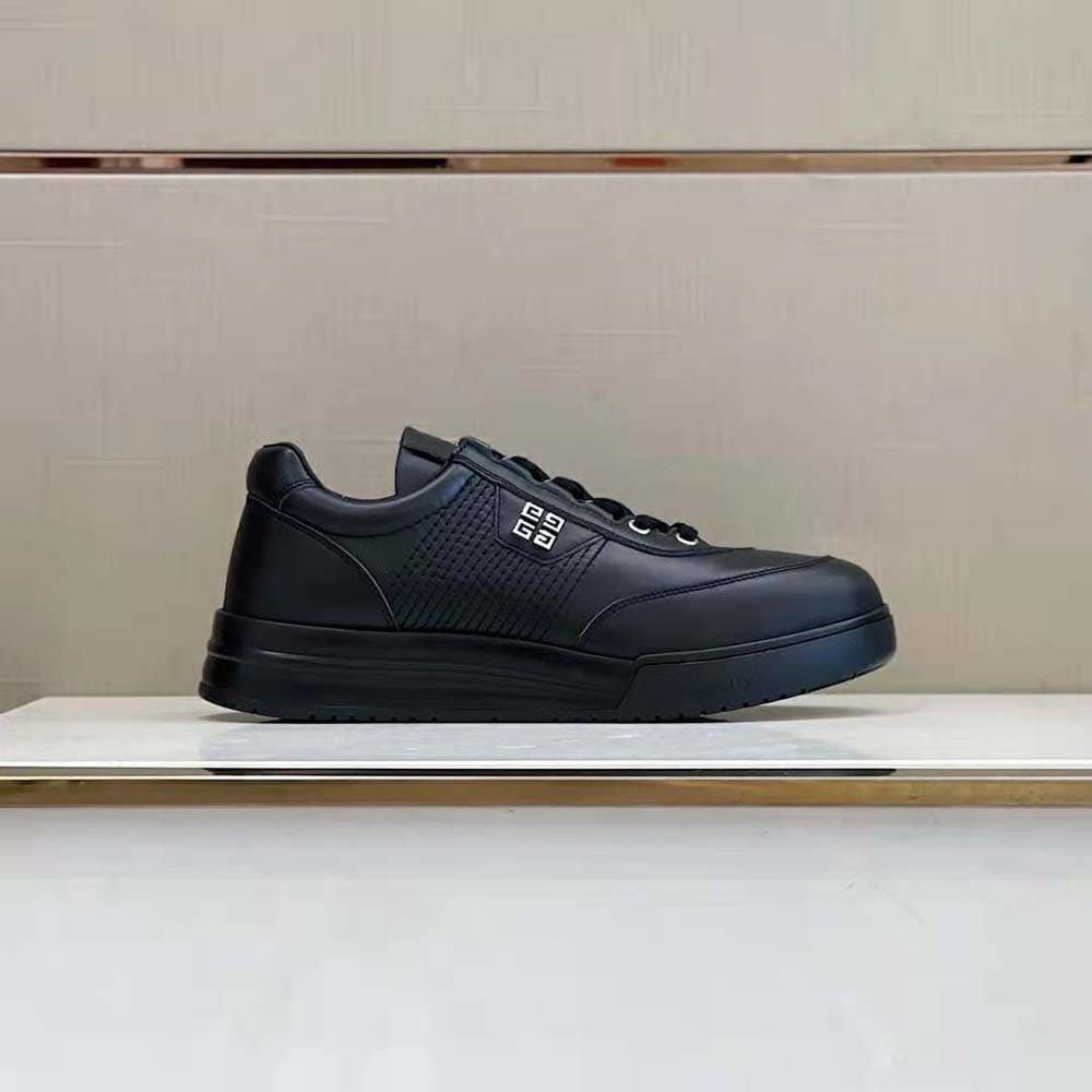 GIÀY GIVENCHY G4 Sneakers in Leather-Black