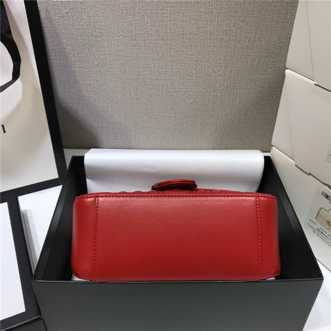 TÚI Gucci GG marmont mini top handle bag red Top Quality