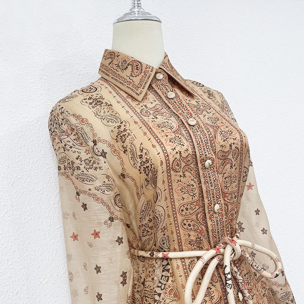 VÁY ZIMMERMANN Flower Vintage Dress High Classy