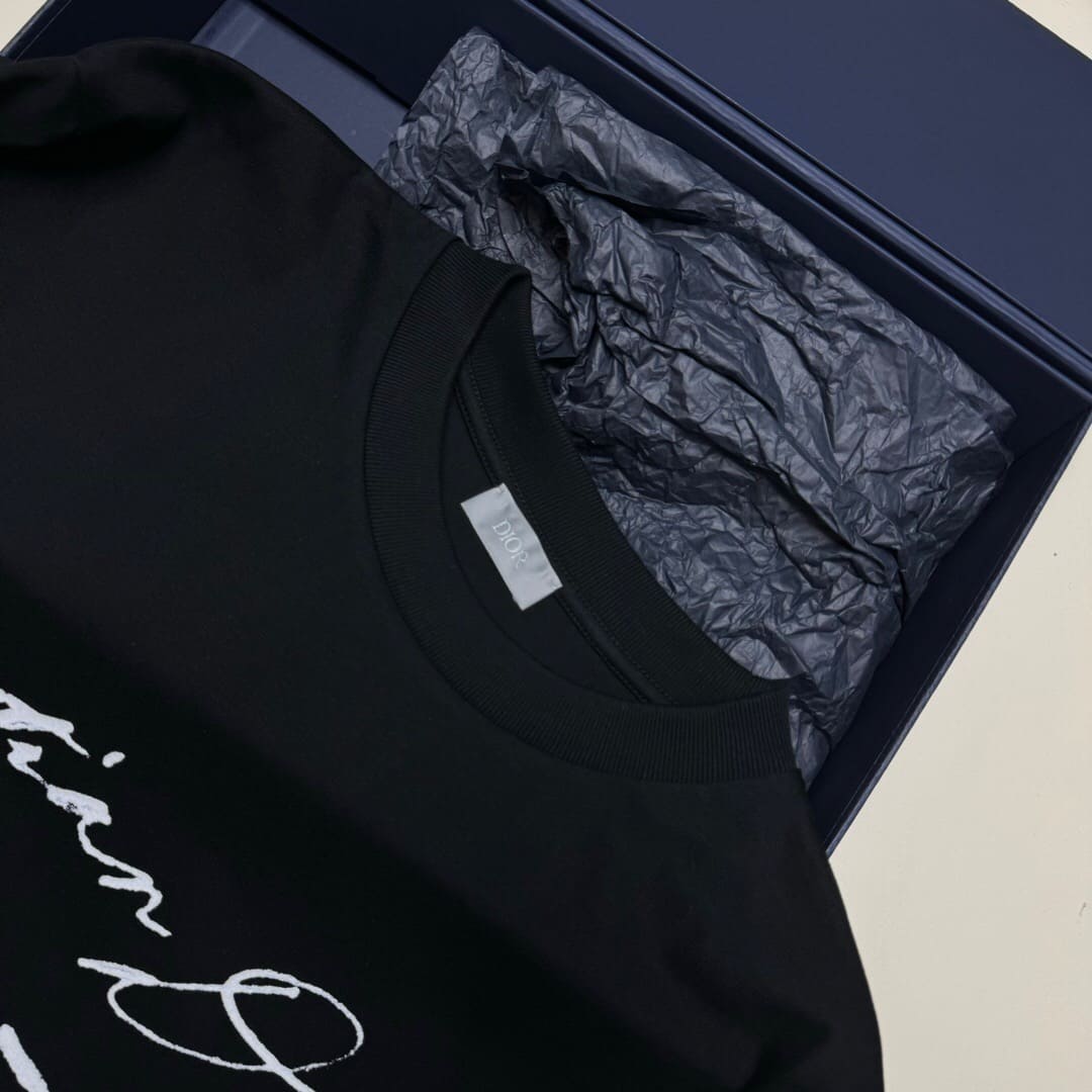 ÁO DIOR T SHIRT MÀU ĐEN UNISEX