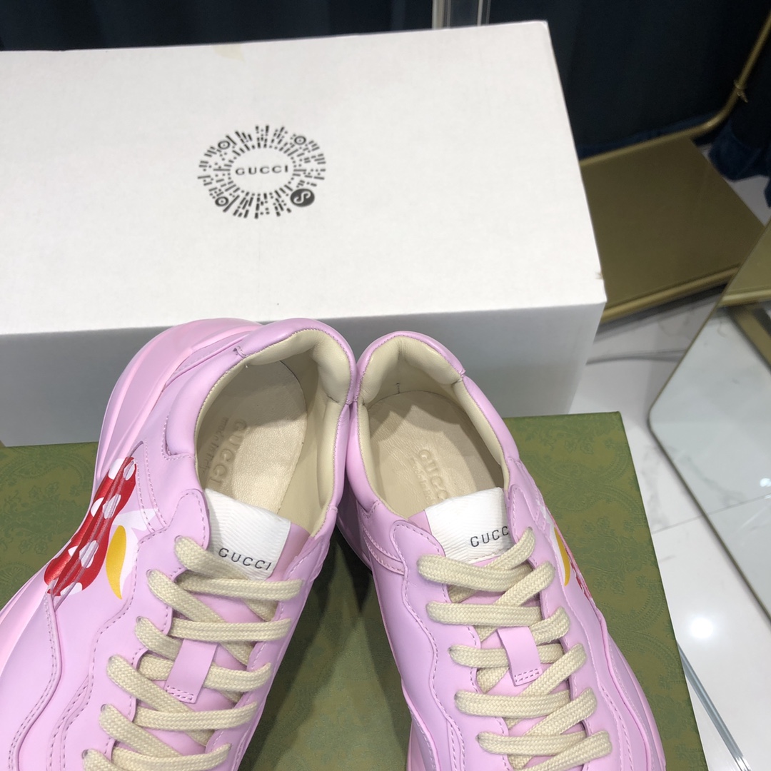 GIÀY GUCCI RHYTON GG ITALIA SNEAKERS SHOES UNISEX
