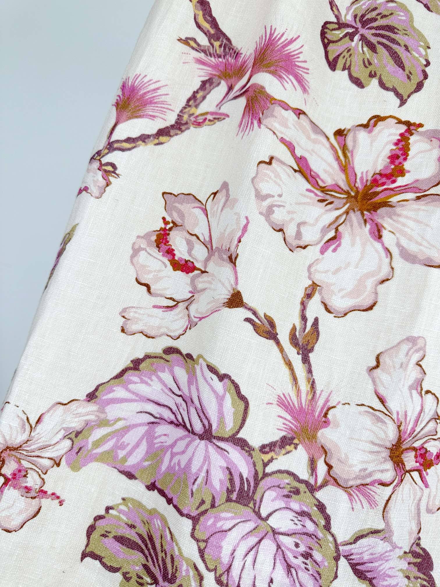 CHÂN VÁY ZIMMERMANN Vintage Flower Pink Dress High Classy