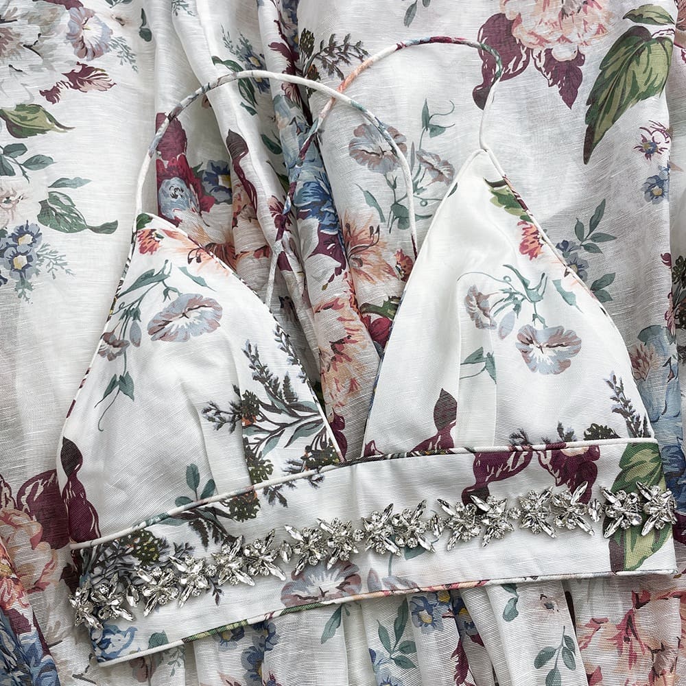 VÁY ZIMMERMANN Flower Vintage Dress High Classy