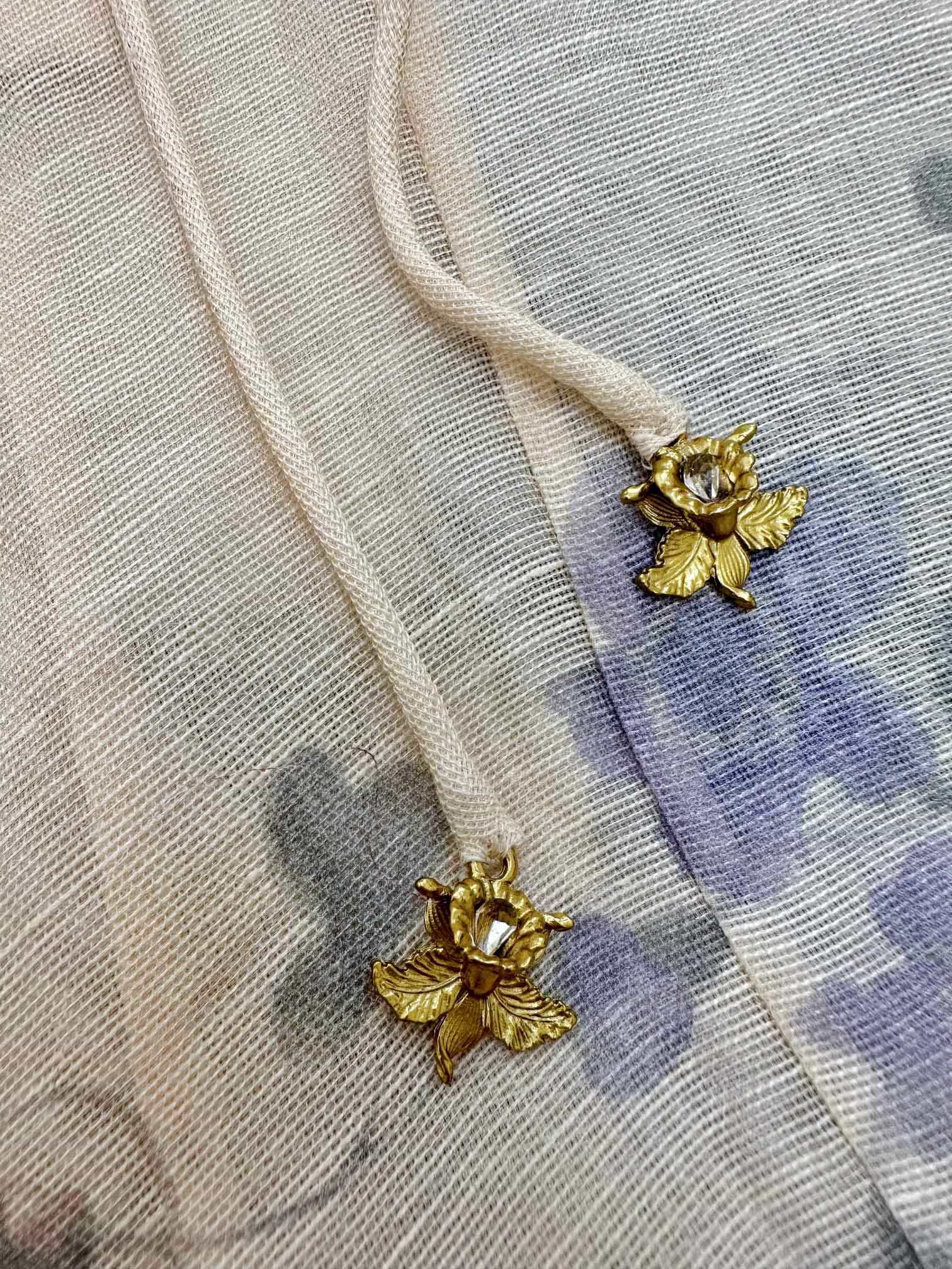 VÁY ZIMMERMANN IRIS Flower Vintage Dress High Classy Hoa Diên Vĩ
