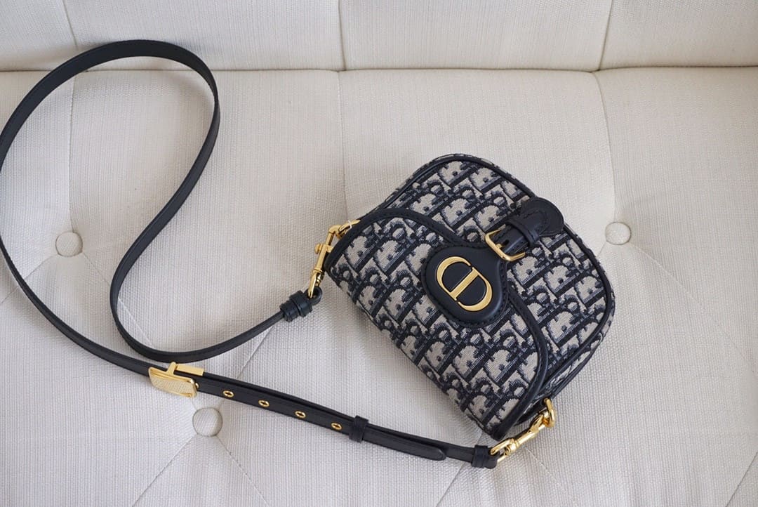 Túi Dior Bobby Women Dior Bag Oblique Calfskin 18cm