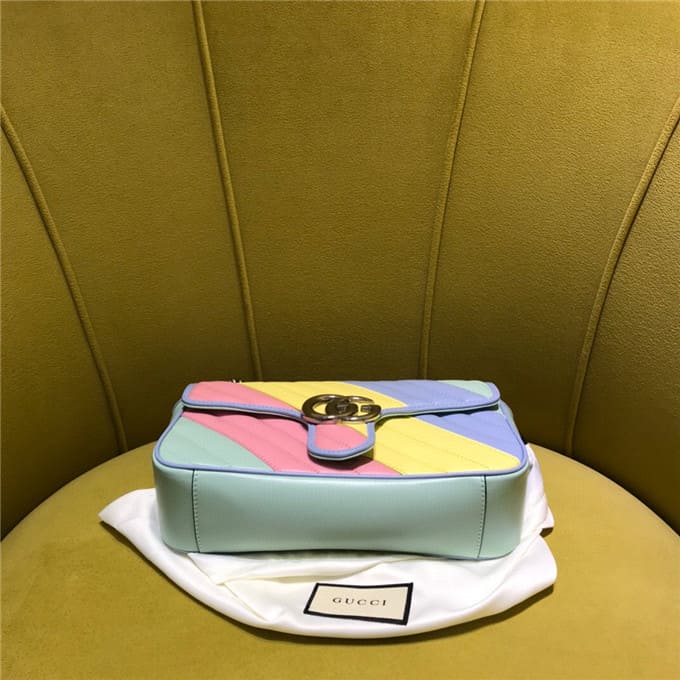 TÚI Gucci GG marmont small shoulder bag multicolor Top Quality