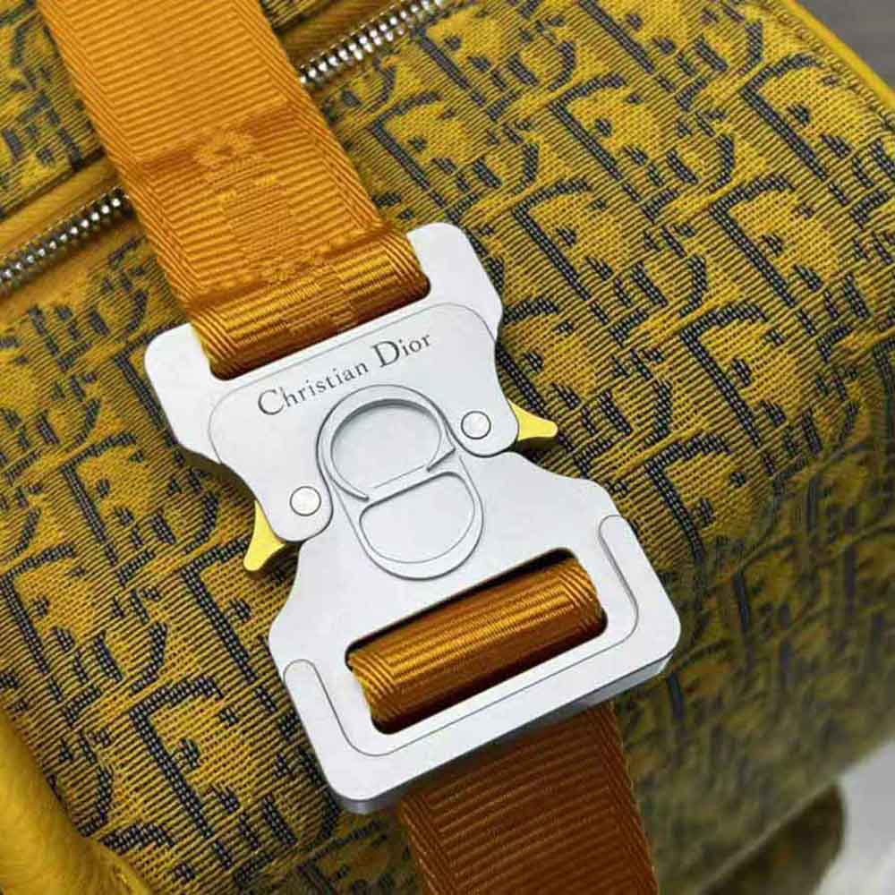 TÚI DIOR Lingot 26 Bag Gold-Tone Dior Oblique Jacquard