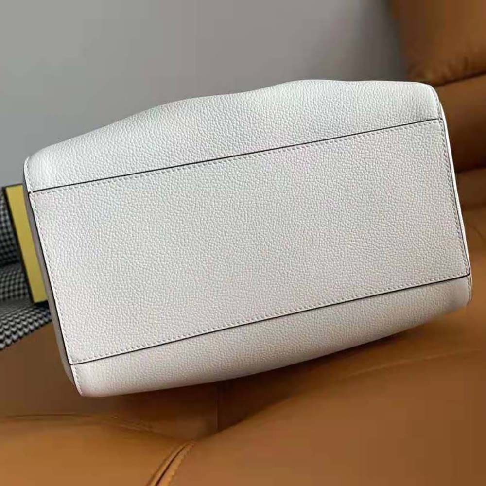 TÚI FENDI Women Origami Medium White Leather Bag