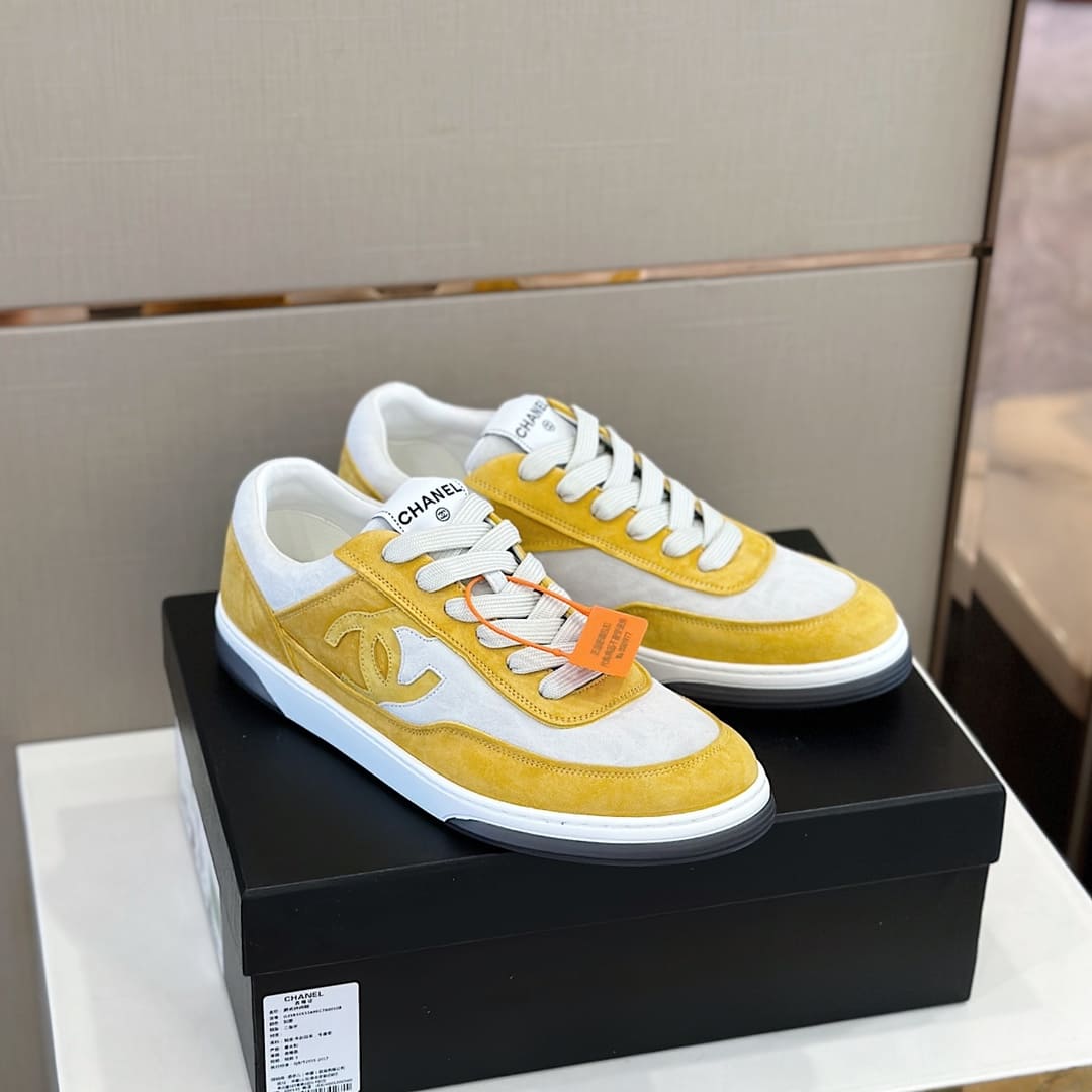 GIÀY CHANEL CC LOGO SNEAKERS SHOES AAA