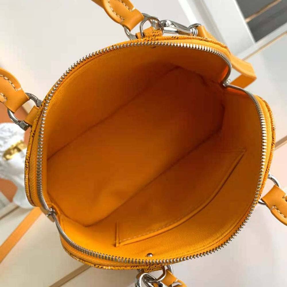 TÚI Goyard Women Vendôme Mini Bag-Yellow VENDO2MINTY