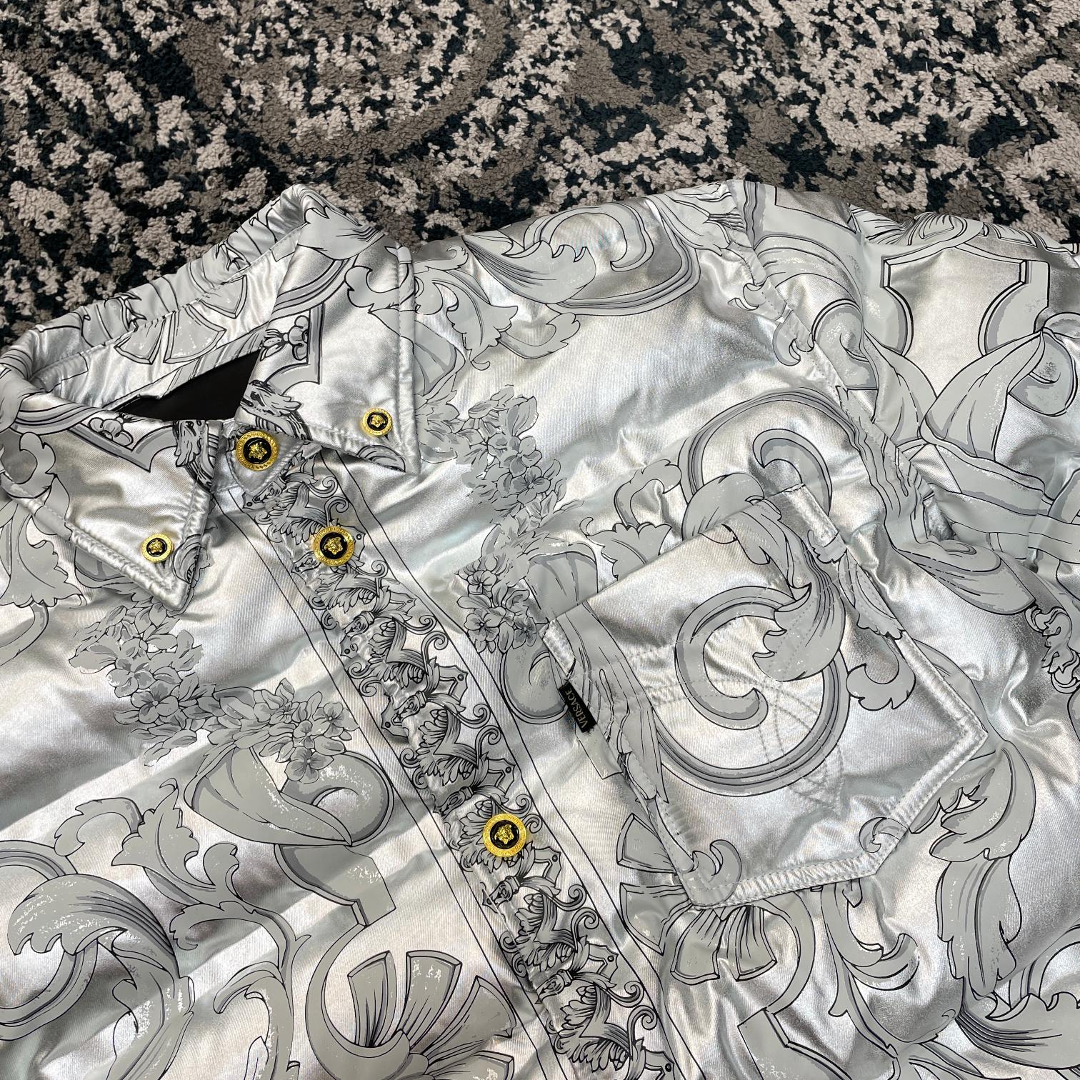 ÁO VERSACE FEATHER DOWN JACKET