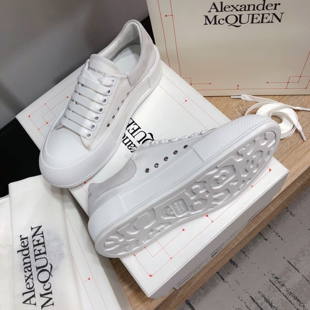 GIÀY ALEXANDER MCQUEEN SNEAKERS SHOES AAA UNISEX NAM VÀ NỮ DA BÊ HẢO HẠNG