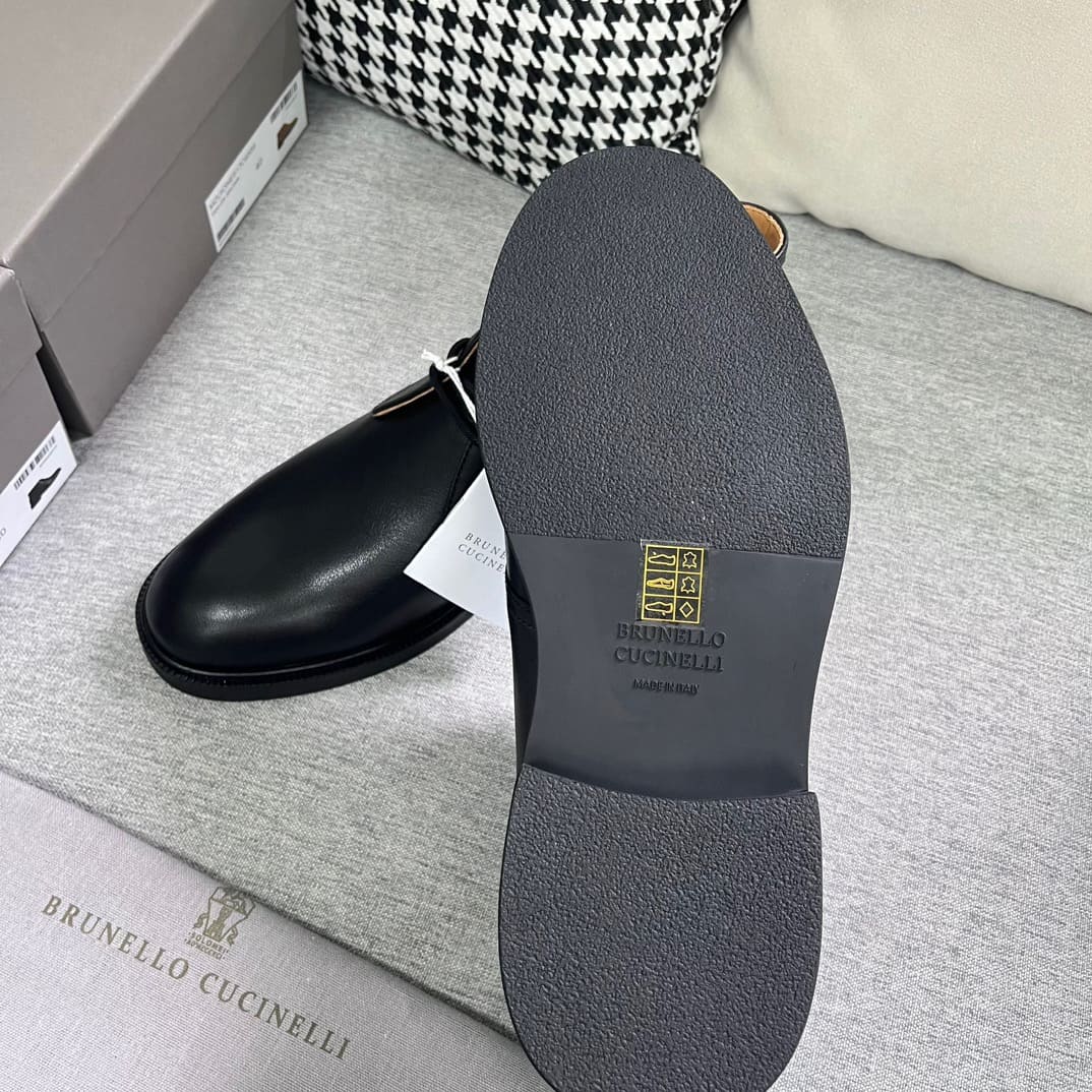 GIÀY BRUNELLO CUCINELLI CHELSEA BOOTS SHOES AAA DA BÊ HẢO HẠNG