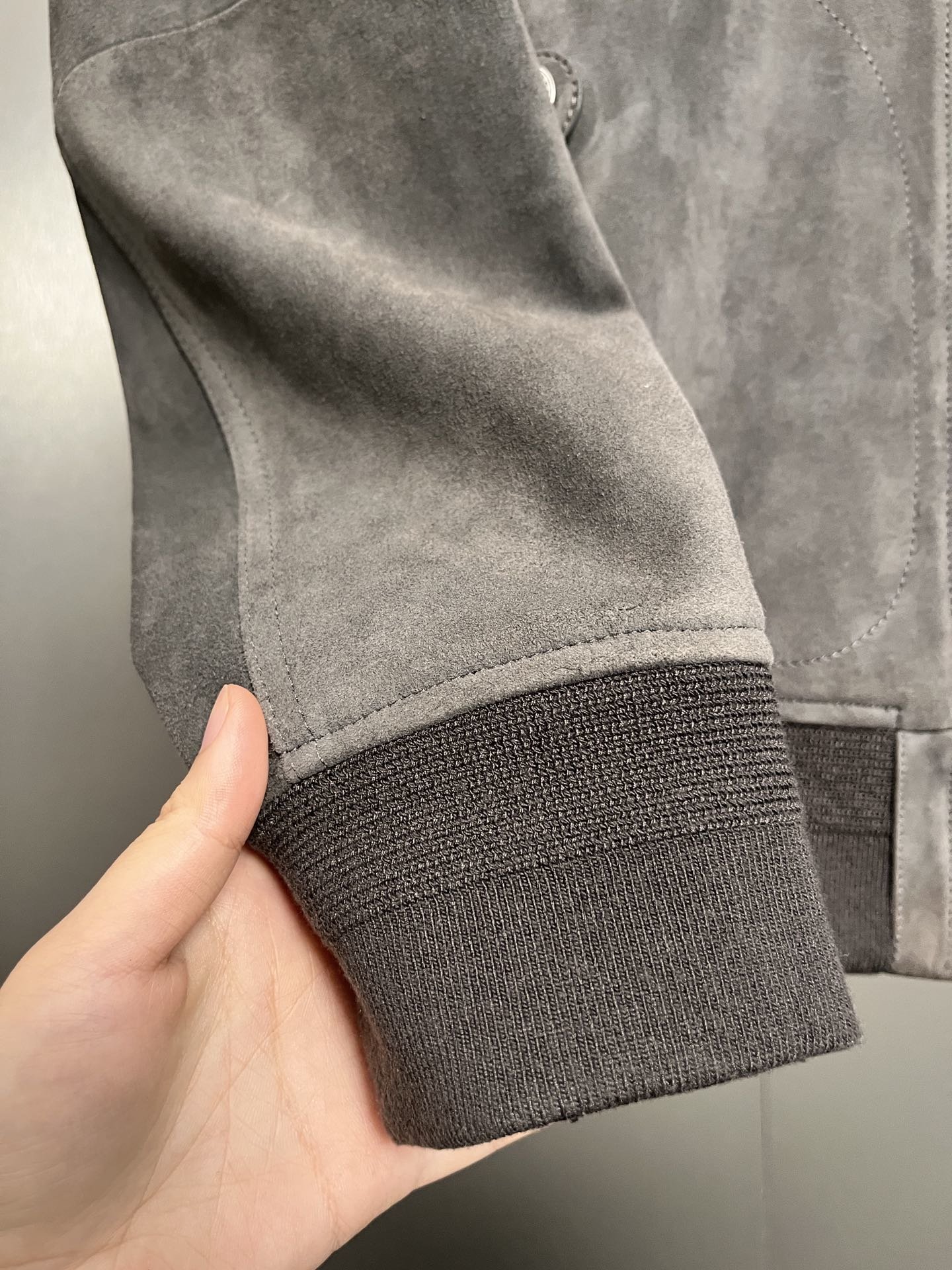 ÁO TOM FORD SUEDE LEATHER JACKET