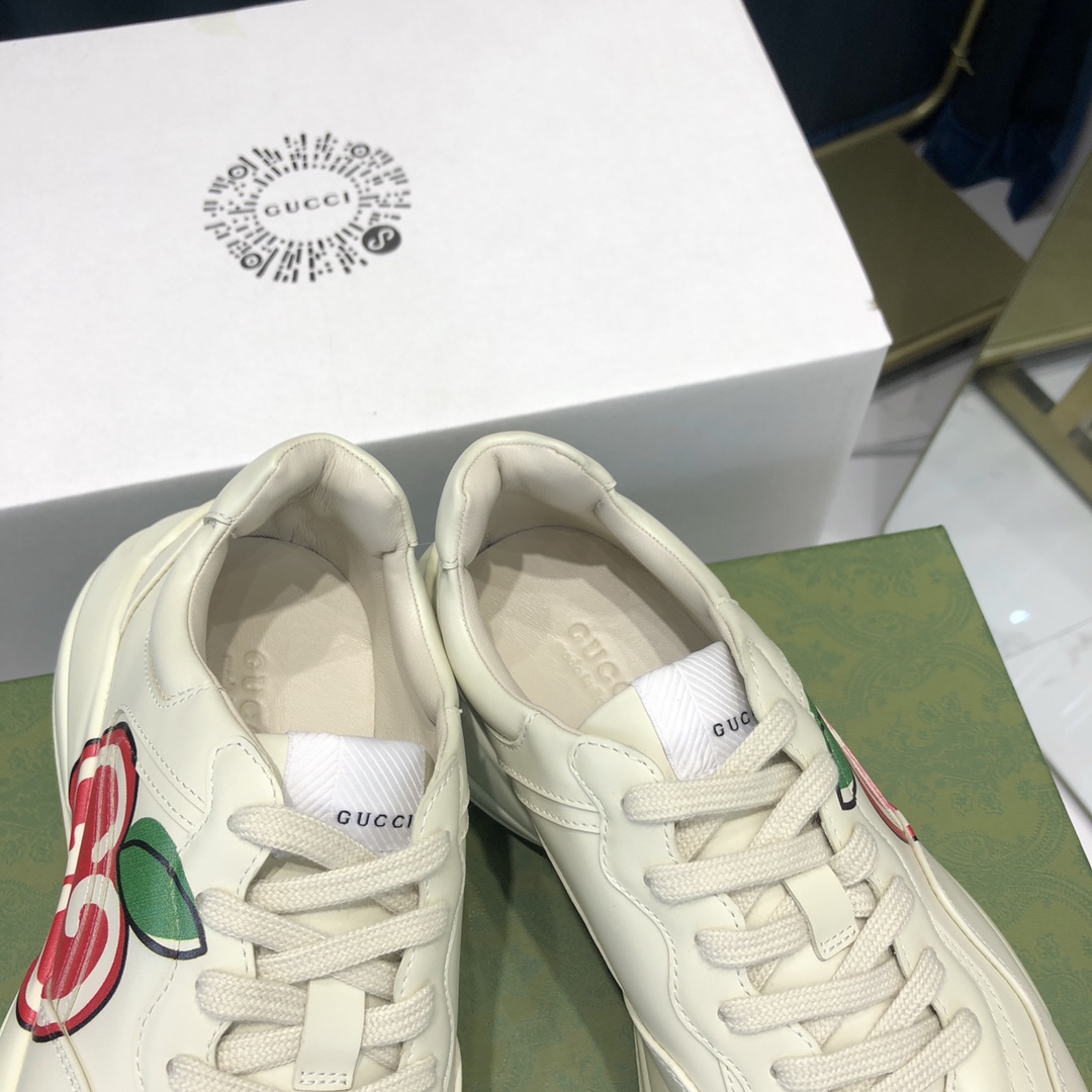 GIÀY GUCCI RHYTON GG ITALIA SNEAKERS SHOES UNISEX