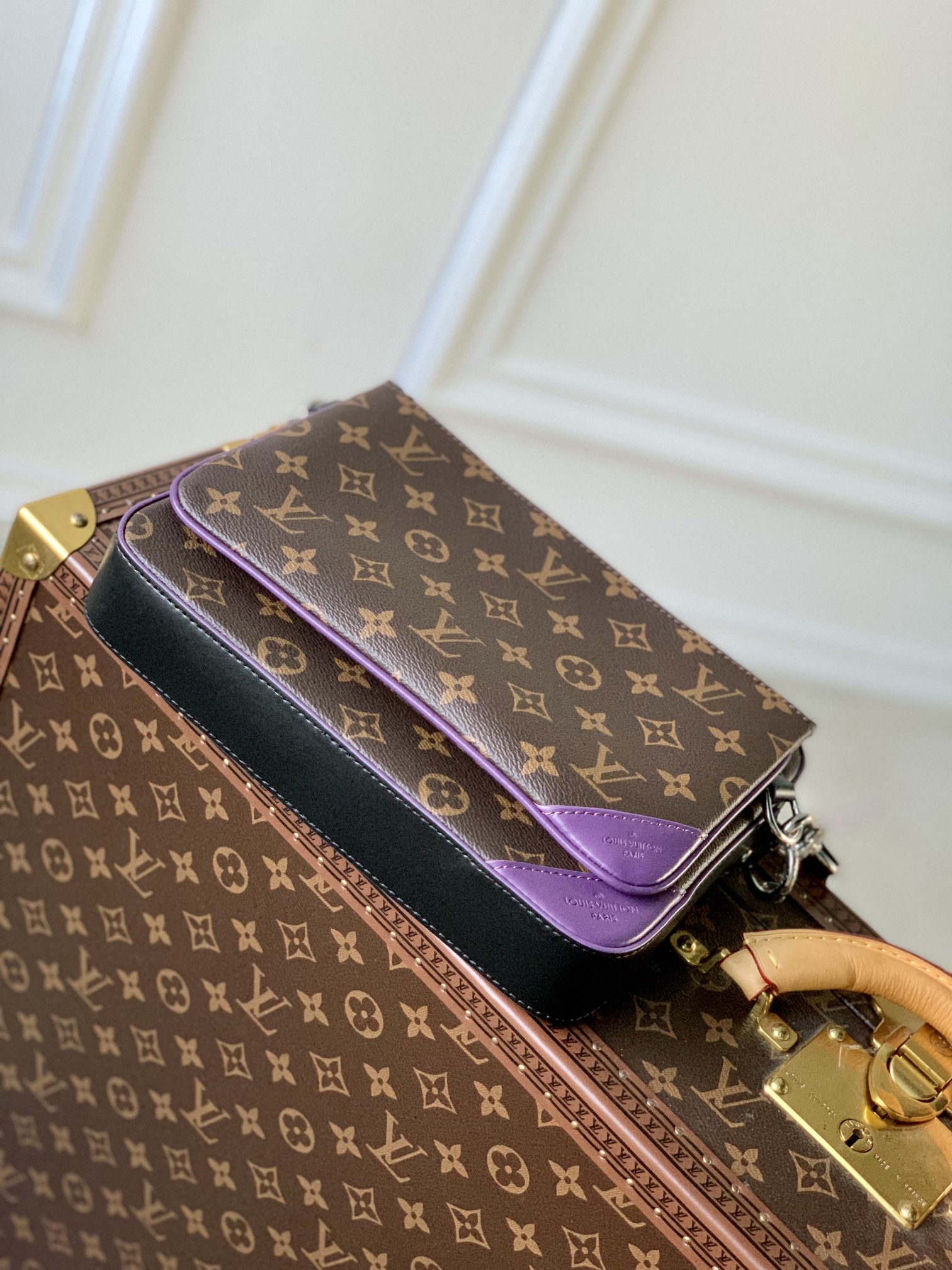 TÚI LOUIS VUITTON Trio Monogram Macassar Virgil Abloh Messenger Bag