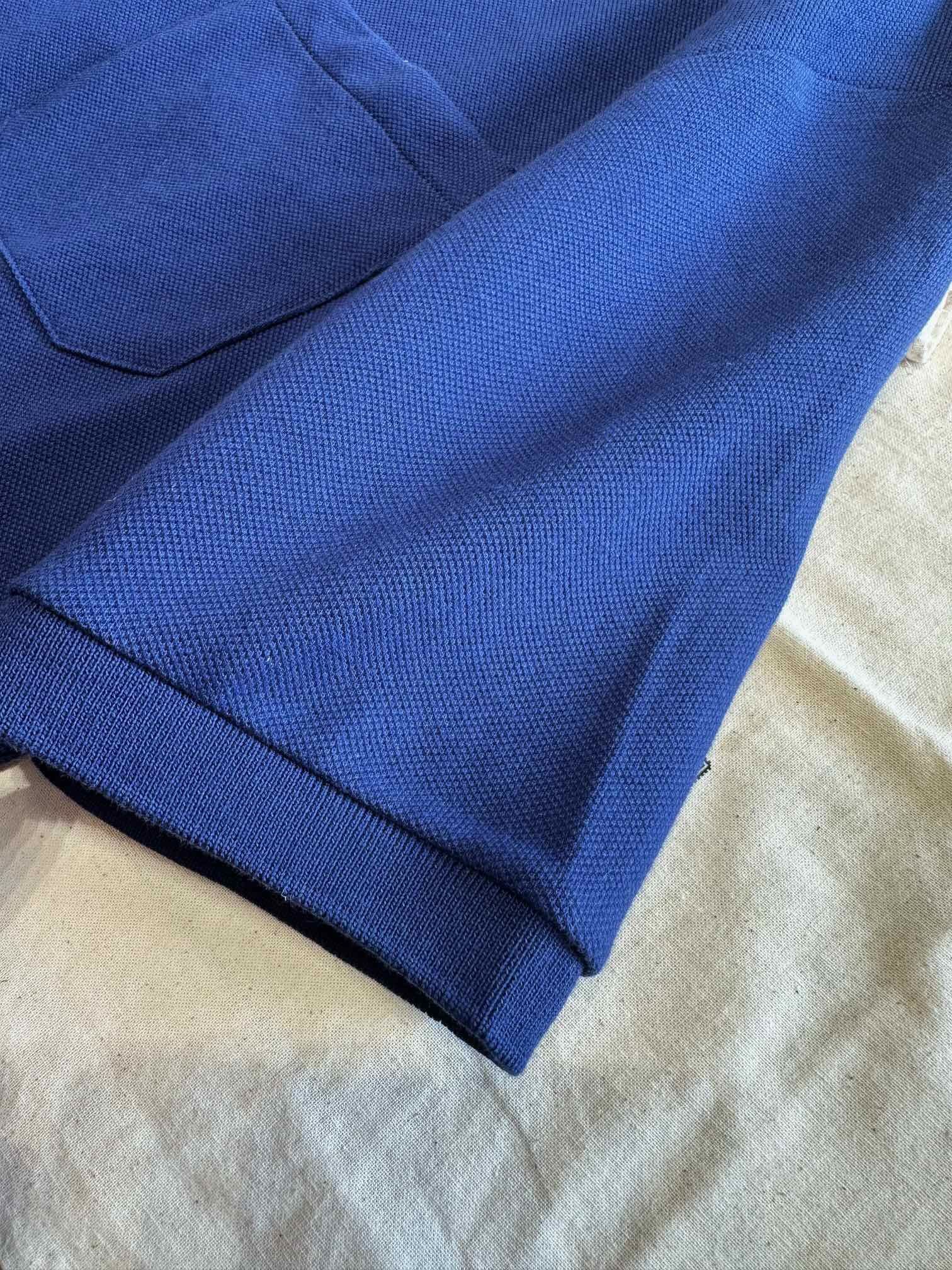 ÁO GUCCI GG POLO SHIRT MÀU XANH ĐẬM UNISEX