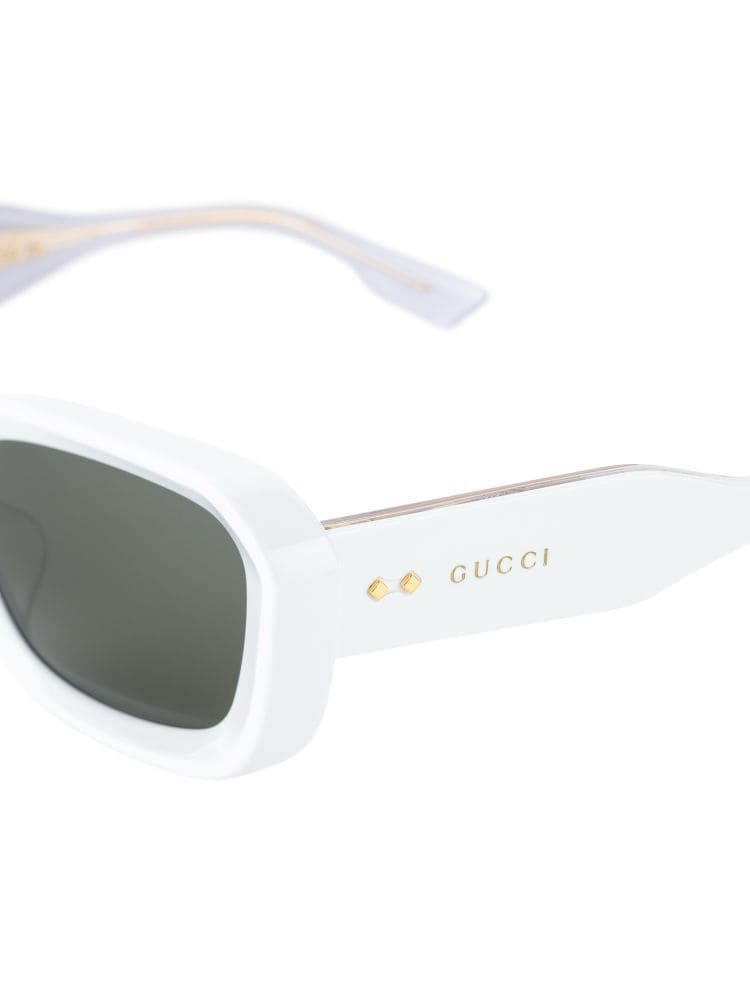 Kính GUCCI WHITE FRAME HIGH CLASSY AAA