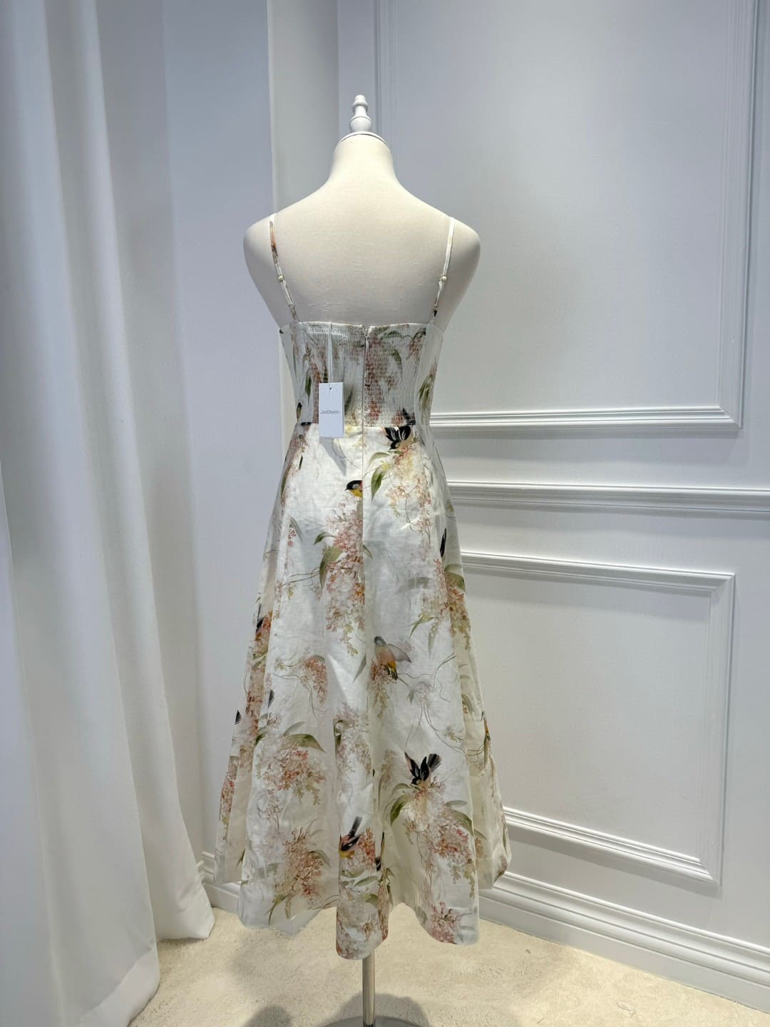 VÁY ZIMMERMANN HAI DÂY BIRDS AND FLOWERS High Classy