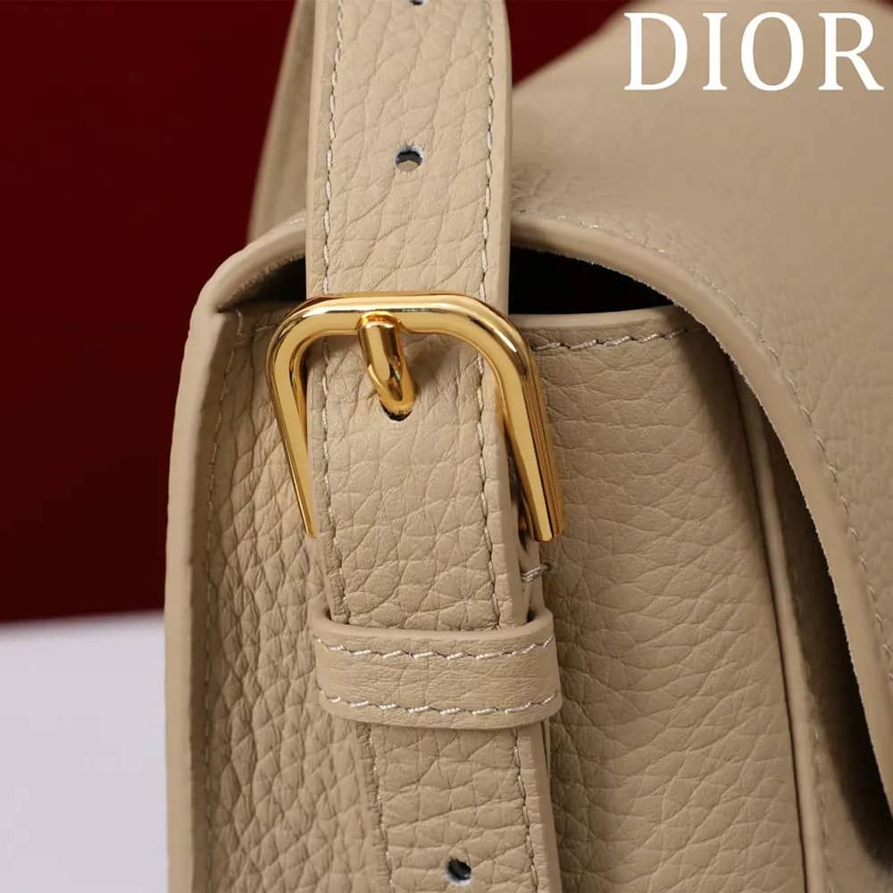 TÚI Dior Women Bobby East-West Biscuit Grained Calfskin cỡ trung