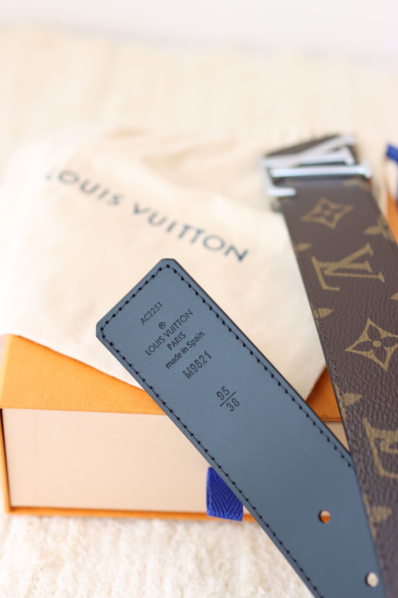 DÂY LƯNG LOUIS VUITTON LV BROWN MONOGRAM Khóa bạc
