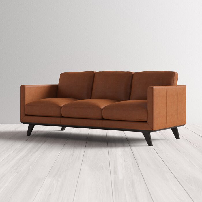 SOFA DA CN KHUNG GỖ TỰ NHIÊN NORDIN