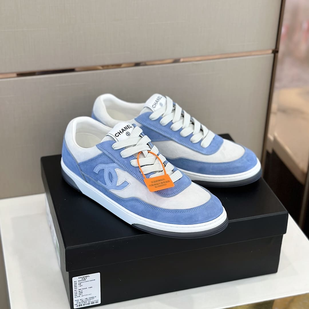 GIÀY CHANEL CC LOGO SNEAKERS SHOES AAA