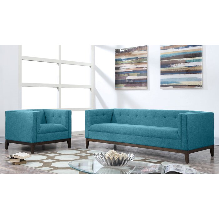 SOFA NỈ CHÂN GỖ TỰ NHIÊN TORINO