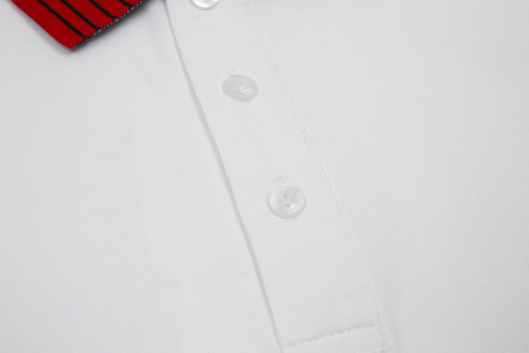 ÁO GUCCI Collar Logo Polo-Shirt