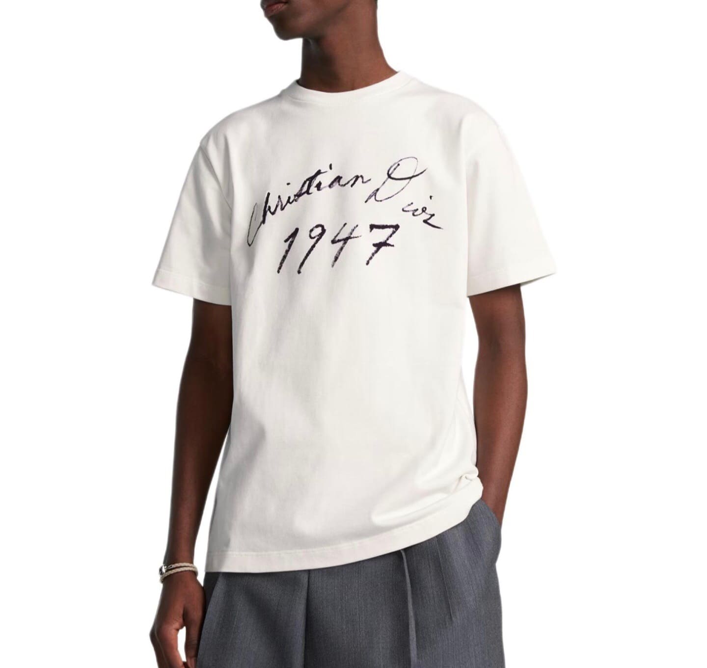 ÁO DIOR T SHIRT MÀU TRẮNG UNISEX
