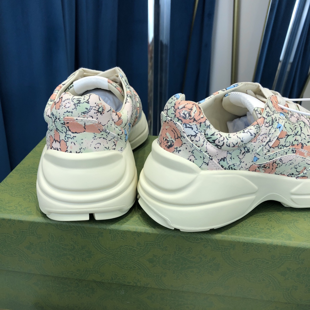 GIÀY GUCCI RHYTON GG ITALIA SNEAKERS SHOES UNISEX